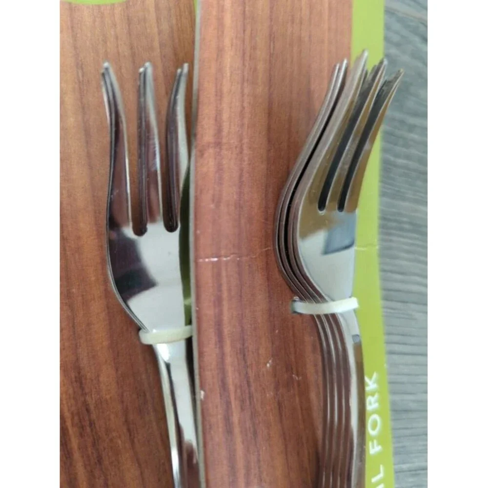 3 sets of 4 cocktail forks
